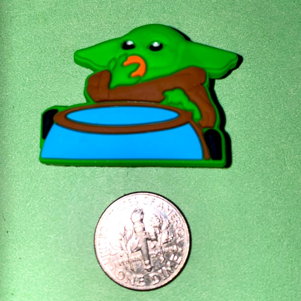 (10 for $15) Boba Fett Baby Yoda Star Wars The Mandalorian Crocs Shoe Charms